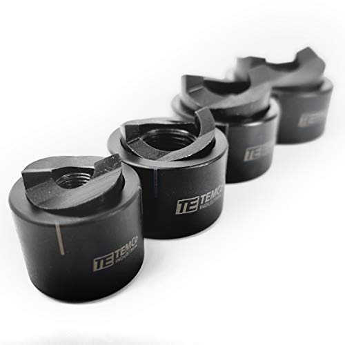 TEMCo Industrial TEMCo TH0397 – Manual Knockout Punch Driver Kit for ½ inch to 1-1/4” inch Electrical Conduit Hole Sizes (1/2"- 1-1/4" Conduit Size) - Image 3