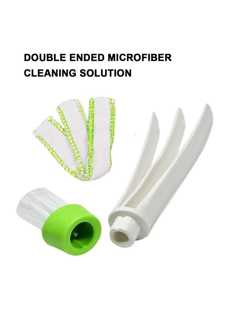 Generic Premium Quality All in One Car Cleaning kit,  Microfiber Glove, Dust Cleaning Brush, Washing Sponge, Ac Vent Cleaning Brush, Car Cleaning Sponge Brush , Car Wash Cleaning Brush, Car Alloy Cleaning Bru  - Image 5
