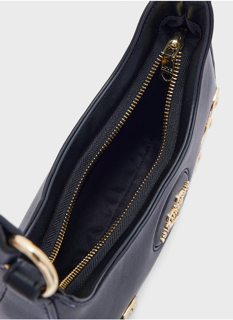 Love Moschino - BLACK PU BLACK PU - Image 1