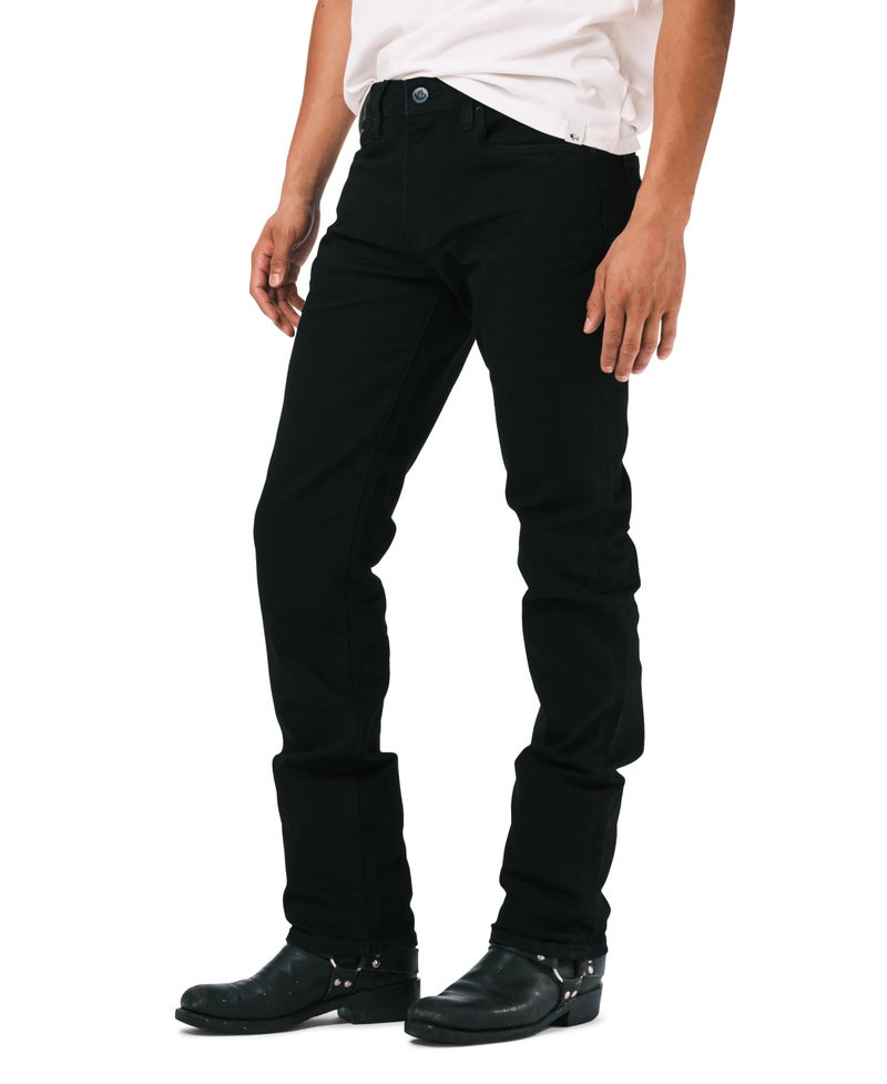 Buffalo David Bitton Men's Slim Ash Jeans, BLACK DENIM, 44 34 - Image 2