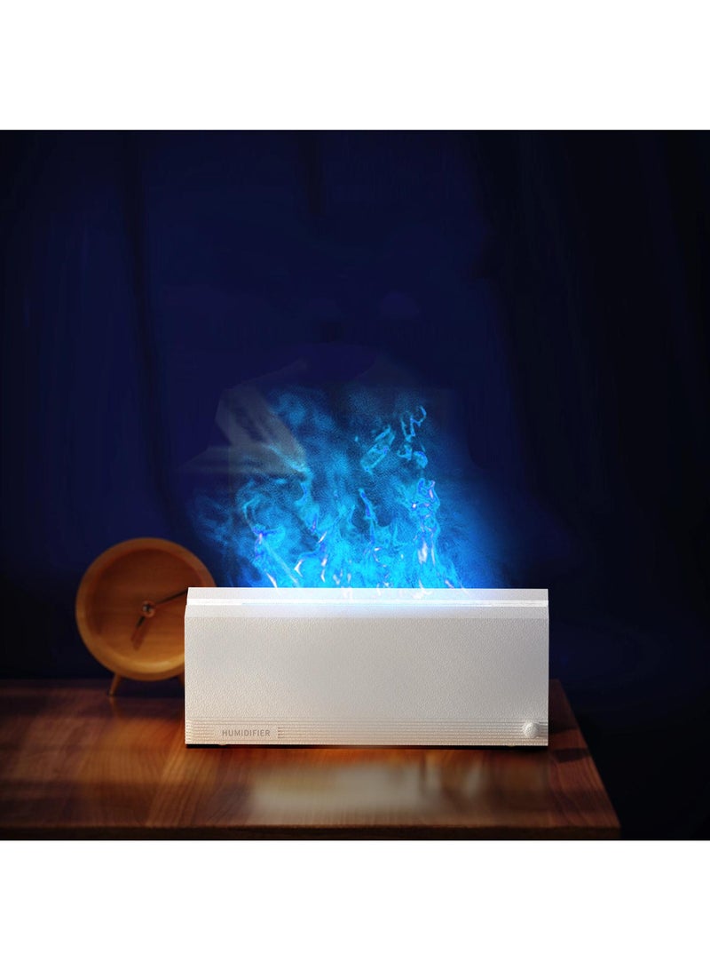general Colorful Simulation Flame Aromatherapy Machine Desktop Silent Diffuser 3D Fireplace Atmosphere Lamp Air Humidification - Image 1