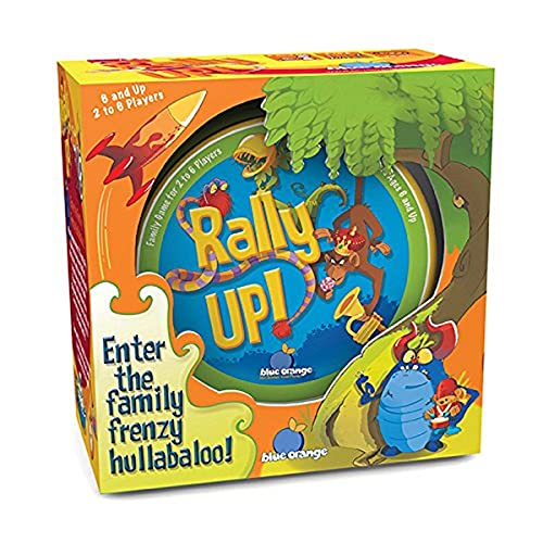 blue orange Rally up Family Game Game - Image 1