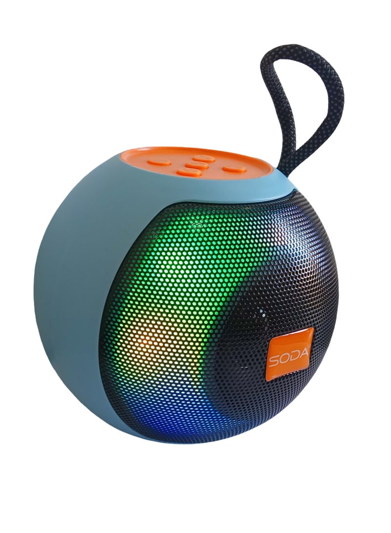 صودا مكبر صوت سودا NFD-811: استمتع بالموسيقى في كل مكان مع الإضاءة الملونة! - Image 2