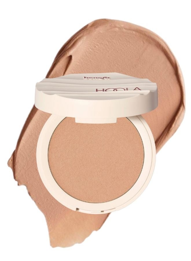 Benefit Cosmetics Hoola Wave Cream Bronzer Balm 9g – Light with Neutral Undertones – Buildable, Blendable Cream Bronzer for a Natural Sun Glow - Image 1