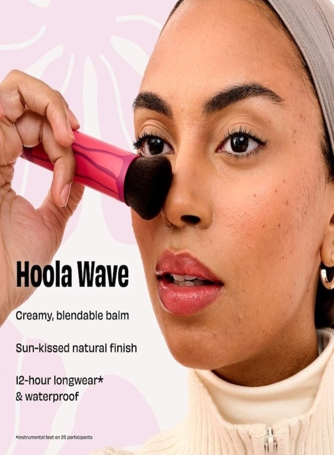 Benefit Cosmetics Hoola Wave Cream Bronzer Balm 9g – Light with Neutral Undertones – Buildable, Blendable Cream Bronzer for a Natural Sun Glow - Image 3