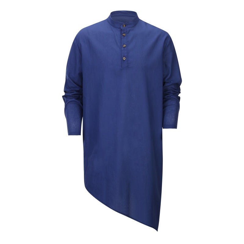 Selling Arabic Style Fashionable Simple Long Men'S Shirt Muslim Robe For Men - Image 1
