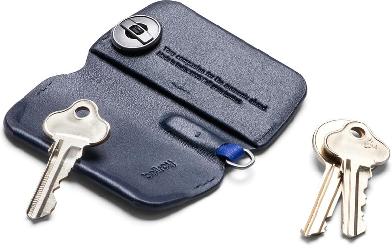 BELLROY Key Cover Third Edition (Leather Key Holder, Holds 2 4 Keys) - Navy - Image 5