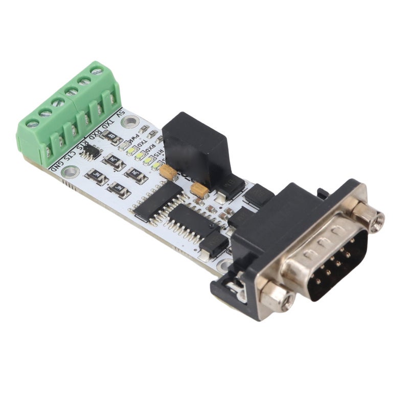 diustou SP3232 RS232 to TTL Converter Module DB9 Male 3.5mm Screw Terminal - Bidirectional Serial Port Conversion with Magnetic Isolation - Overcurrent Guard for Sensitive Electronic Communications - Image 5