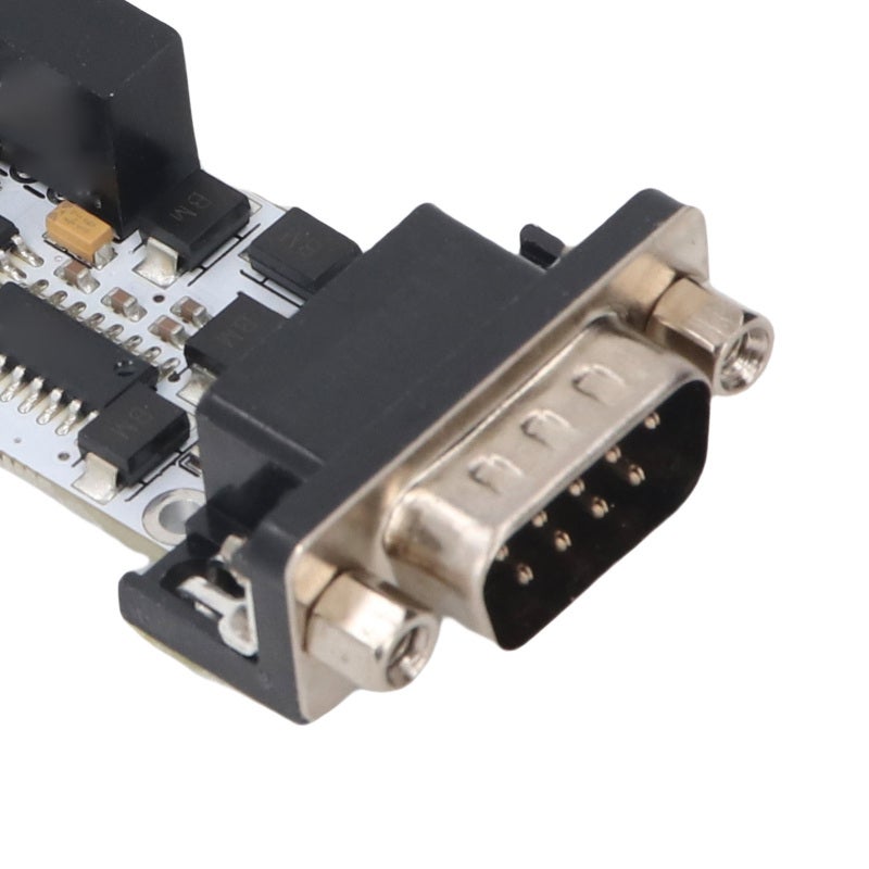diustou SP3232 RS232 to TTL Converter Module DB9 Male 3.5mm Screw Terminal - Bidirectional Serial Port Conversion with Magnetic Isolation - Overcurrent Guard for Sensitive Electronic Communications - Image 3
