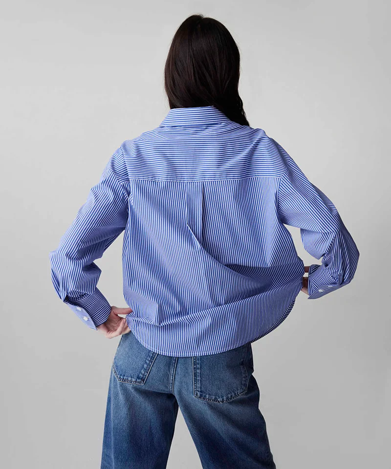 Ipekyol  Sequinned Striped Shirt for Women | Best Price UAE