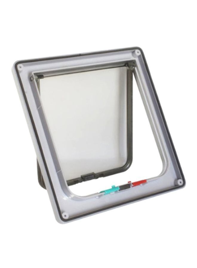 NIBEMINENT ABS Cat Door White - Image 1