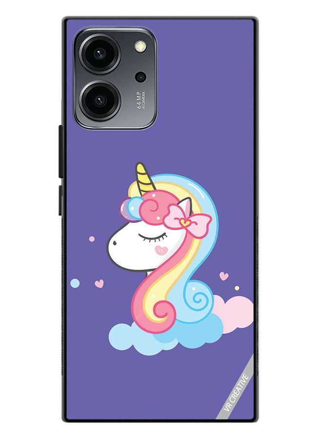 VR CREATIVE Protective Case Cover For Honor 80 SE Unicorn 2 Design Multicolour - Image 1