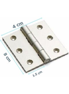 Azm Hırdavat Azm Hardware Leaf Hinge Aluminum Hinge 8 x 1.5 cm 