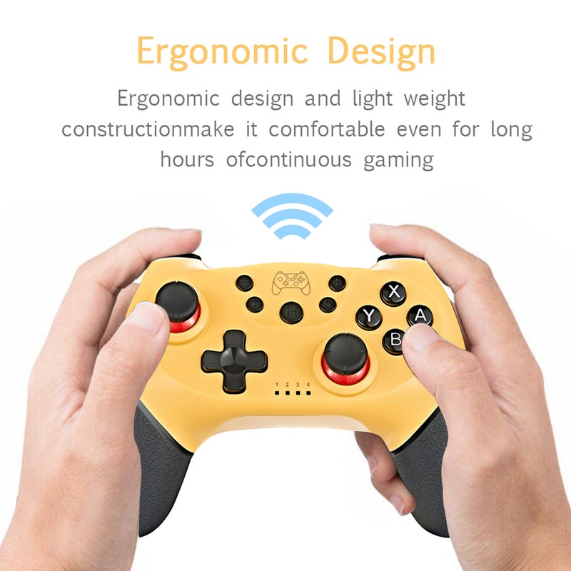 Wireless BT Gamepad Game Joystick Controller with 6-Axis Handle Compatible with Switch Pro Gamepad Switch Console - Image 5