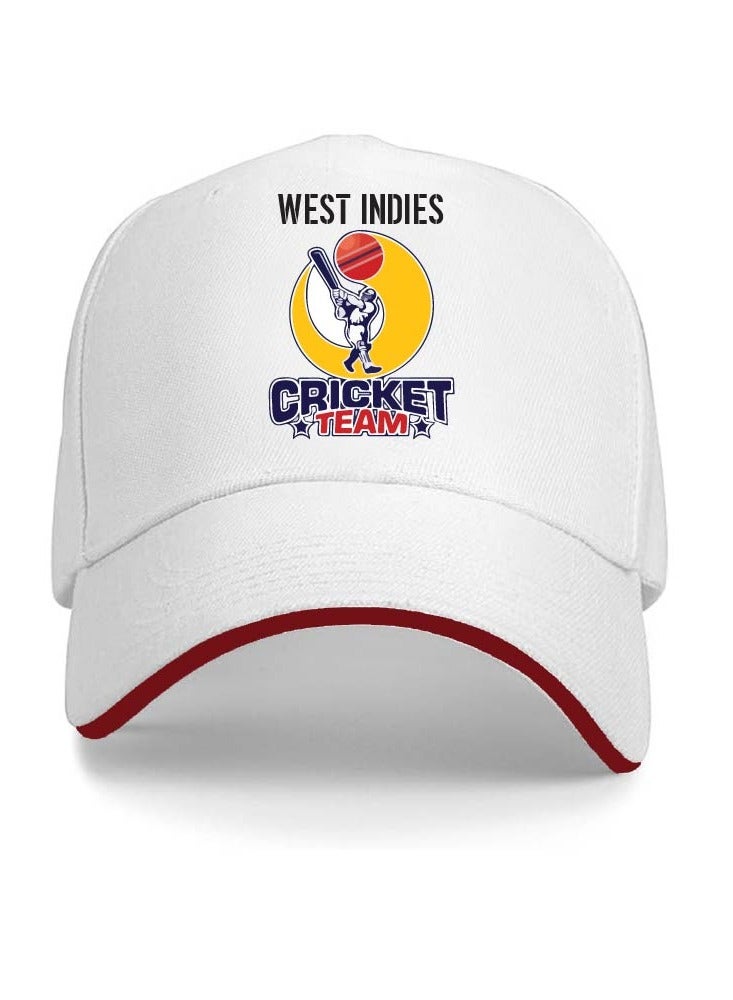 West Indies Unisex Sports Jersey T-Shirt Set - West Indies Sports Fan Jersey T-Shirt for Adults - T-Shirt,Scarf,Cap - T-Shirt,Drawstring Bag,Cap - Gift Set for Sports Events, Matches  - Image 4