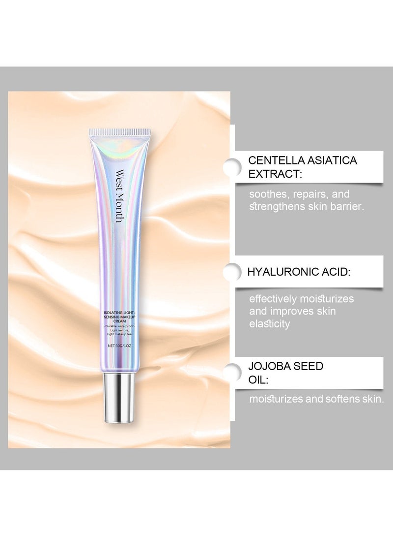 القمر الغربي كريم مرطب طبيعي للوجه العاري - Image 2