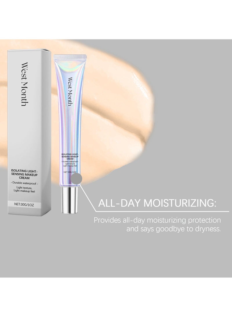 القمر الغربي كريم مرطب طبيعي للوجه العاري - Image 5