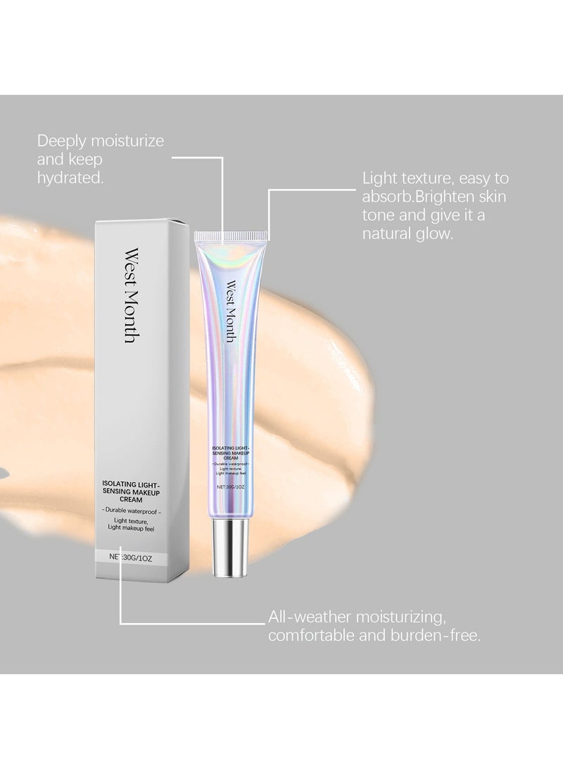 القمر الغربي كريم مرطب طبيعي للوجه العاري - Image 4