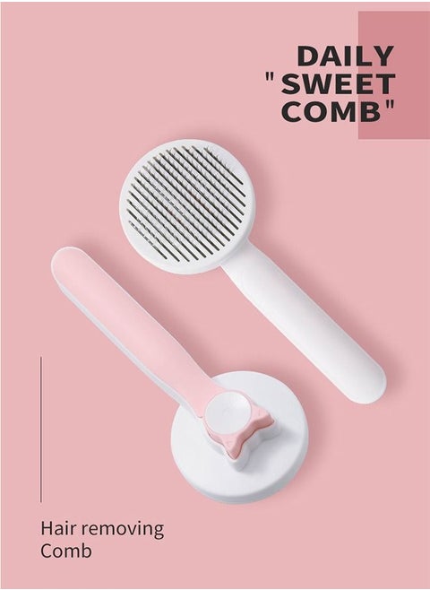Pet Grooming Brush Cats Dogs Brushes to Remove Tangles Dead Undercoat and Dirt