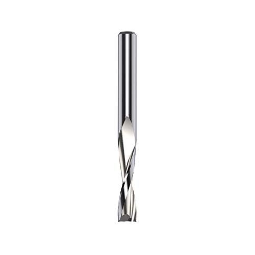 CMT ORANGE TOOLS CMT 191.008.11 Solid Carbide Upcut Spiral Bit, 1/4-Inch Diameter by 2-1/2-Inch Length, 1/4-Inch Shank,Silver - Image 1