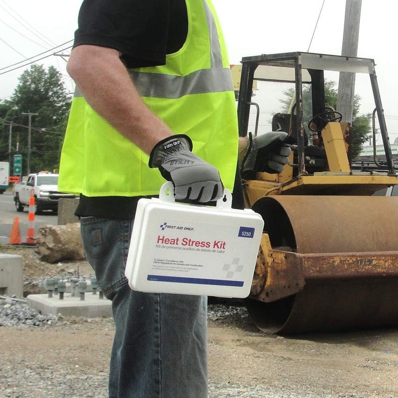 First Aid Only طقم الإجهاد الحراري 5250 مجموعة الإسعافات الأولية المتوافقة مع OSHA للإنهاك الحراري والضربة الحرارية 26 قطعة - Image 4