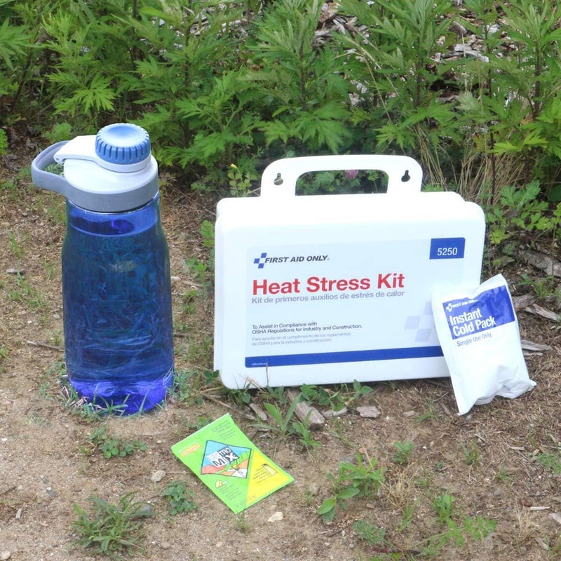 First Aid Only طقم الإجهاد الحراري 5250 مجموعة الإسعافات الأولية المتوافقة مع OSHA للإنهاك الحراري والضربة الحرارية 26 قطعة - Image 5