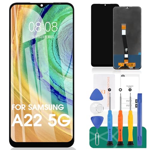 SRJTEK for Samsung Galaxy A22 5G Screen Replacement for Galaxy A22 5G LCD for Samsung A22 5G Display for SM-A226B SM-A226B/DSN Digitizer Touch Screen Assembly Repair Parts - Image 1