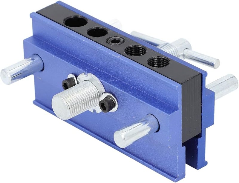 Self Centering Doweling Jig Kit Adjustable Width Drill Guide with 6 Bushings - Image 3
