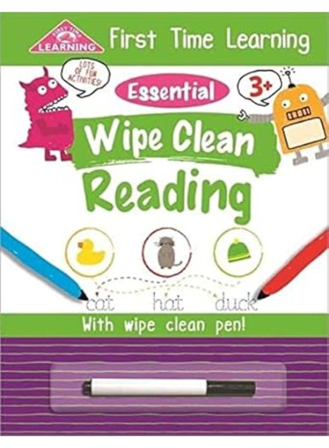 First Time Learning: Wipe Clean Reading