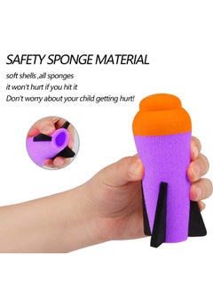 Ruibytree Ile Refill For Nerf N-Strike Elite Series, 8Packs, Ruibytree Compatible Darts Mega Missile Refill Bullets Foam Rockets For Nerf Party- With Storage Bag (Purple)  - Image 3