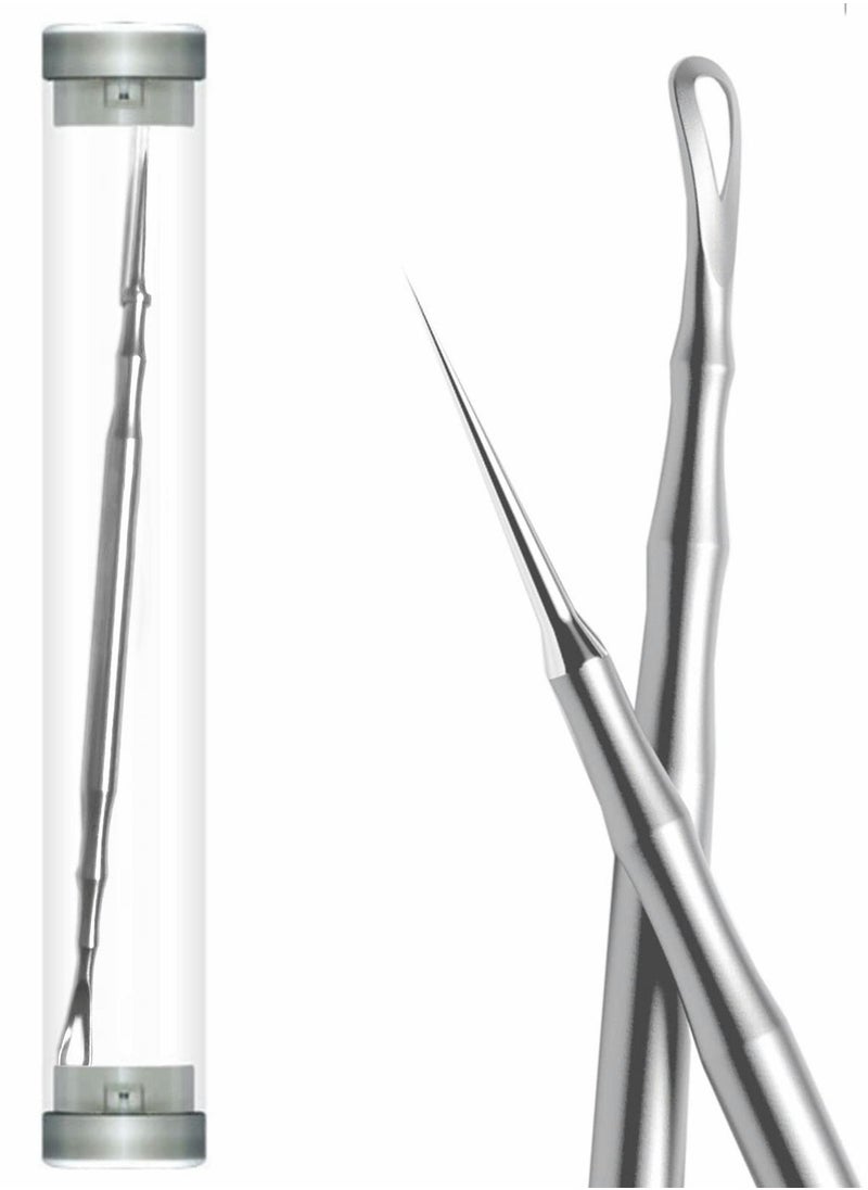 Y&D Blackhead Remover Tool, 2-in-1 Acne Extractor Tool Durable Stainless Steel Whitehead for Face Nose  - Image 1