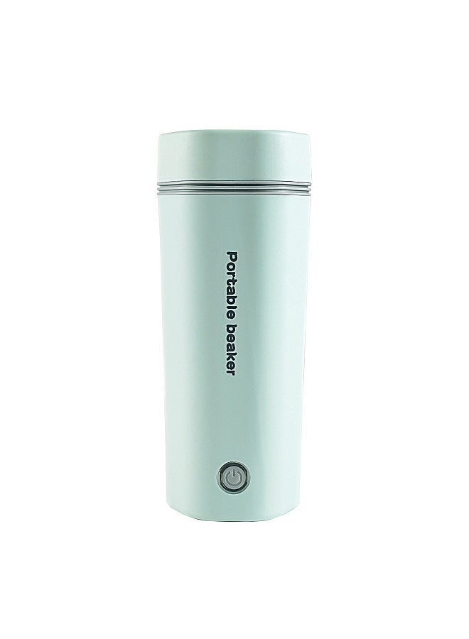 Portable Electric Kettle for Boiling Water, 350ML Travel Beaker, Tea Kettle, Hot Water Boiler, Stainless Steel, Automatic Shut Off, for Making Tea Coffee Baby Milk  - Image 1