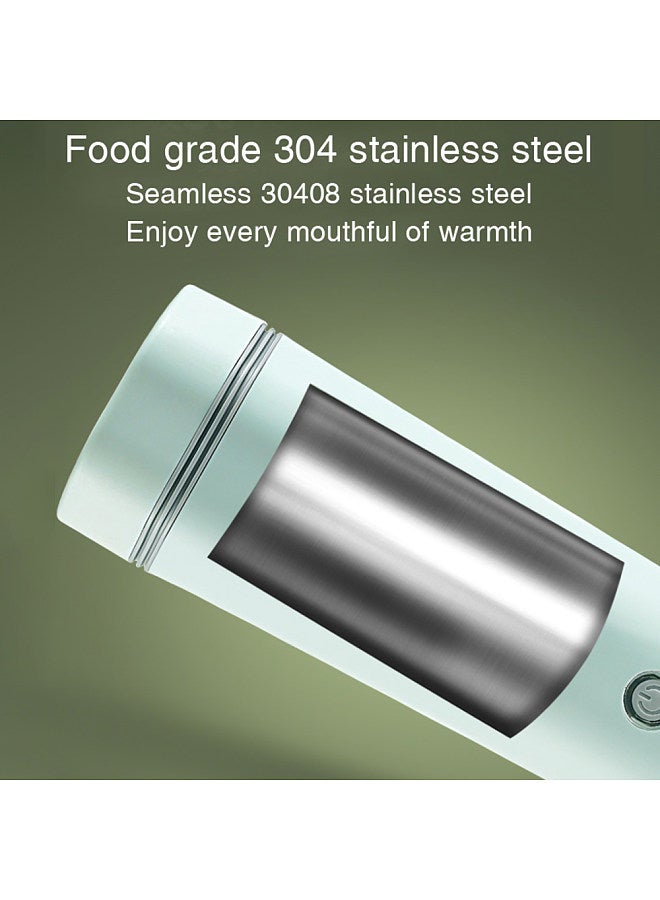 Portable Electric Kettle for Boiling Water, 350ML Travel Beaker, Tea Kettle, Hot Water Boiler, Stainless Steel, Automatic Shut Off, for Making Tea Coffee Baby Milk  - Image 3