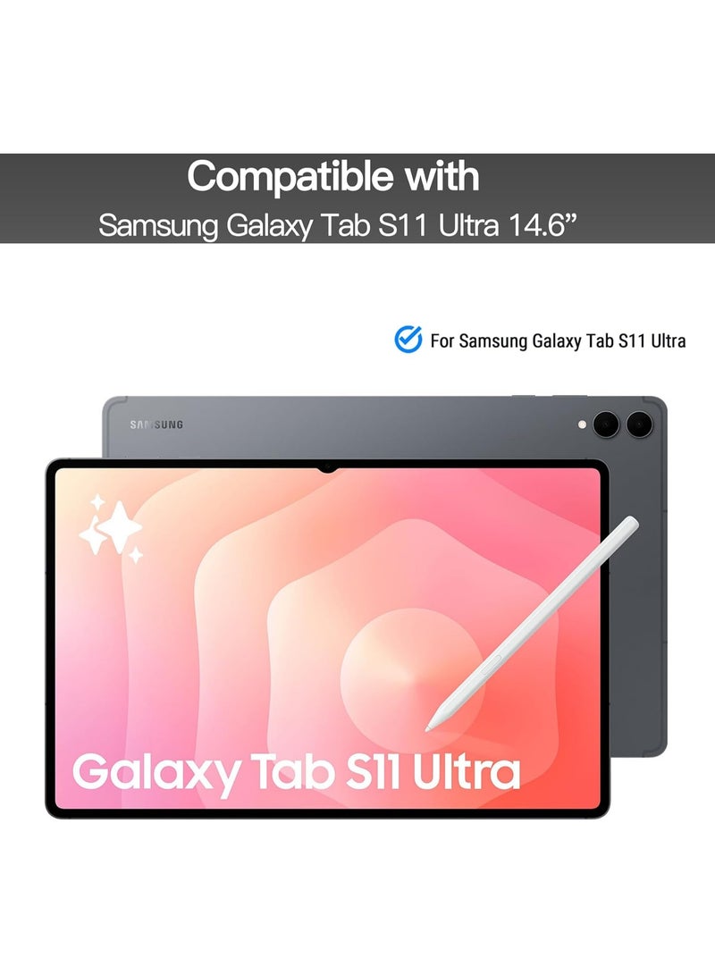 Protect Samsung Galaxy Tab S11 Ultra 14.6" Bluetooth Keyboard Case with Multi-Touch Trackpad | Backlit Bluetooth Keyboard Cover | Detachable Slim Protective Case by PROTECT | HL118A-11U - Image 2