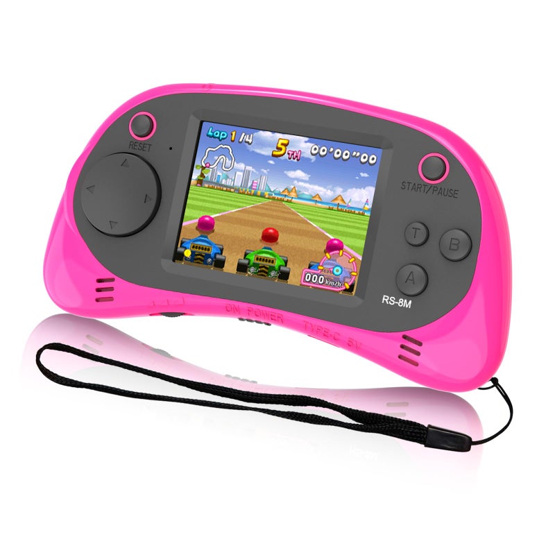 EASEGMER Kids Handheld Portable Video Game Player with 200 Games 16 Bit 25 Inch IPS Screen Mini Retro Electronic Machine for Boys Girls - Image 3