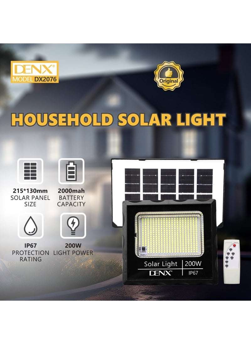 Denx 200W Solar LED Light Spotlight  - Image 3