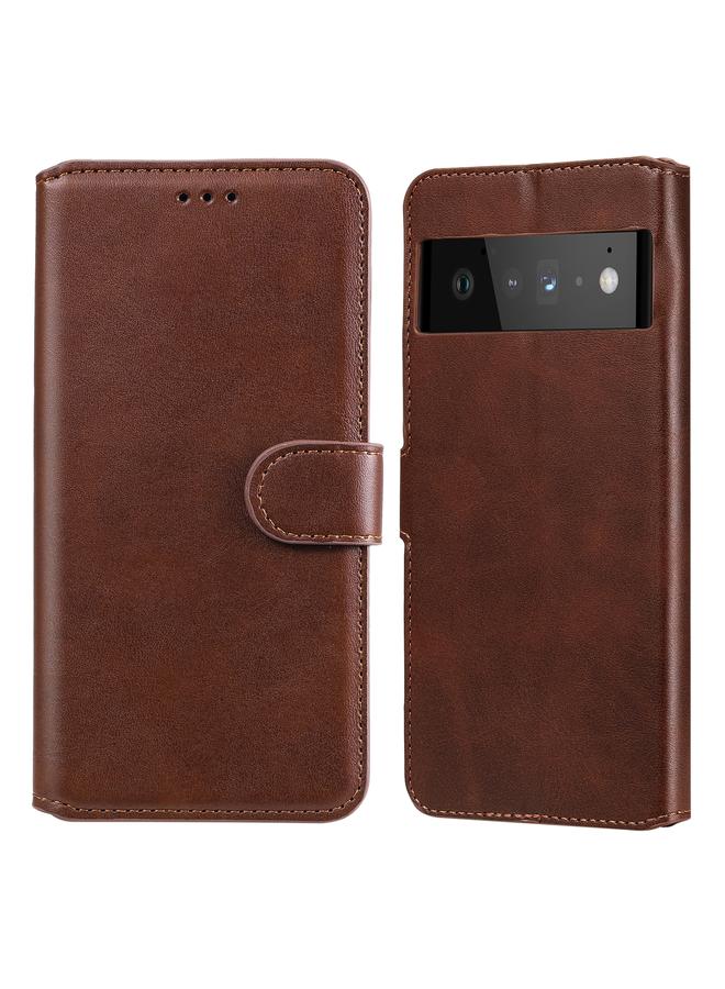 Zaboon Classic Calf Texture PU + TPU Horizontal Flip Leather Case with Holder & Card Slots & Wallet For Google Pixel 6 Pro - Image 1