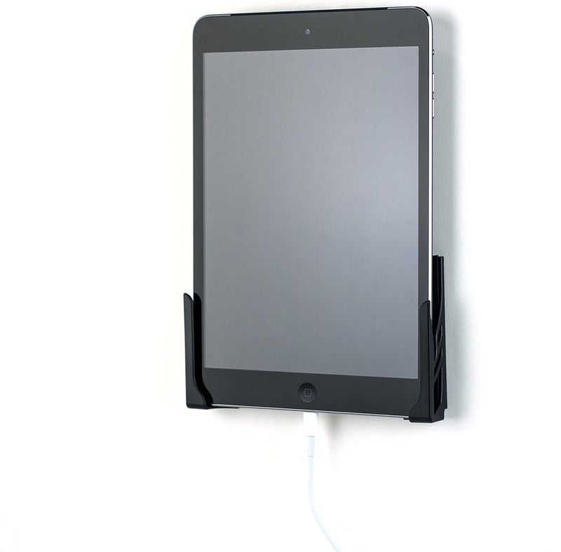 Dockem Koala Wall Mount 2.0: Damage-Free Universal Dock for Smartphone, Tablet, eReader: for iPad 1, 2, 3, 4, Air, Mini, iPad Pro, Samsung Galaxy Tab/Note, Google Nexus, Microsoft Surface (Black) - Image 1