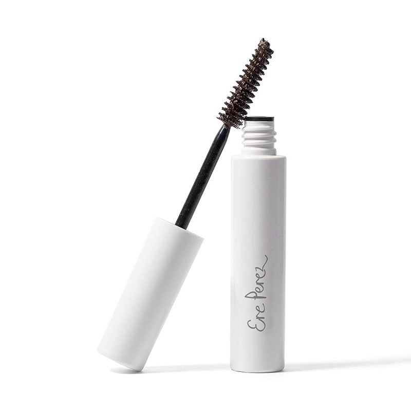 Ere Perez - Natural Almond Oil Mascara | Strengthen, Lengthen, Nourish Lashes | Smudge-Proof, Water Resistant, Low Irritation | Vegan, Cruelty-Free, Clean Beauty (Brown, 0.35 oz | 10 ml) - Image 1