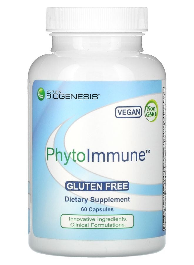 Nutra BioGenesis PhytoImmune 60 Capsules