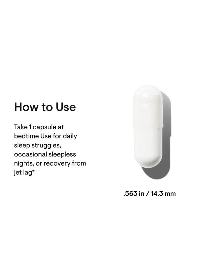 Thorne Melaton-3-3mg Melatonin - Supports Circadian Rhythms, Restful Sleep, and Relaxation - Gluten-Free, Soy-Free Dairy-Free - 60 Capsule - Image 3