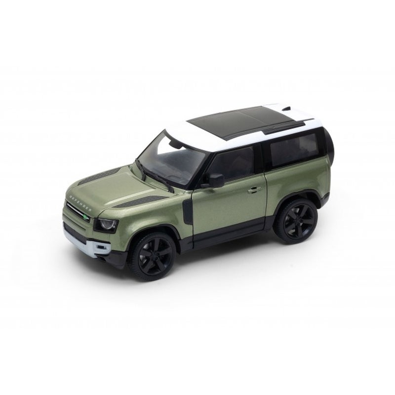 Welly - 2020 Land Rover Defender 1/24 Green Die Cast Model - 24110W