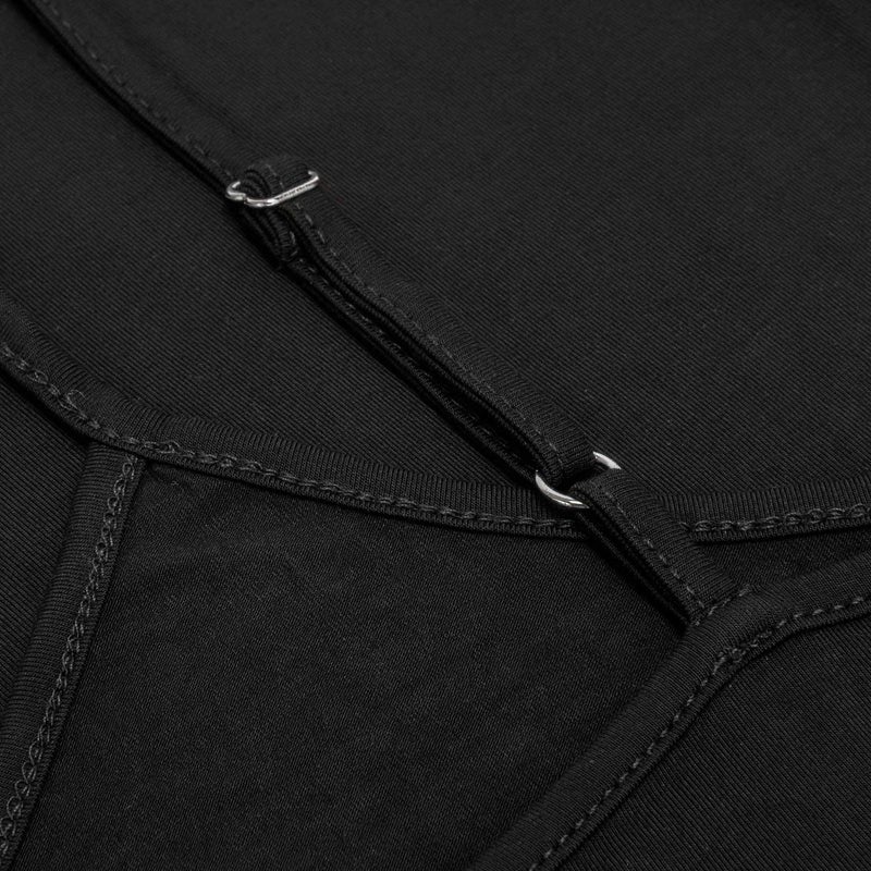 LB LIFEBEST Women's Full Slips Cami Long Spaghetti Strap Under Dress Black - Image 5