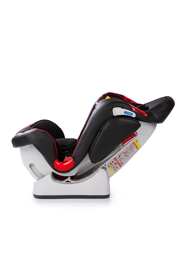Jikel Royz Convertible Car Seat, 0-6 Years - Black - Image 5