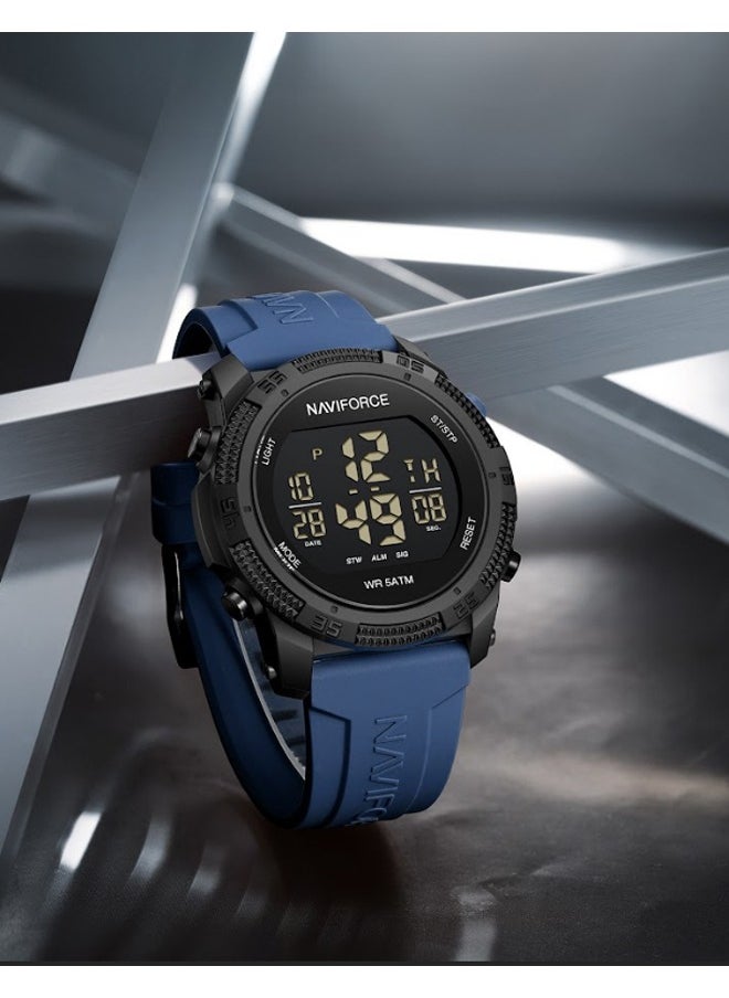 NAVIFORCE - Men's Water Resistant Luxury Digital Sports Watch New Edition NF7104 - Image 1
