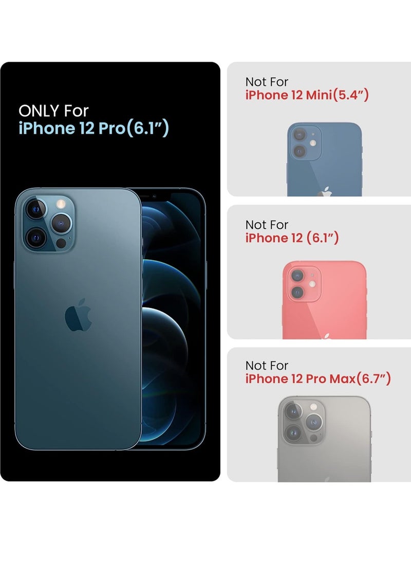 ELTRAZONE Upgraded Silicone Case for iPhone 12 Pro - Black, Enhanced Camera Protection, Soft Anti-Scratch Microfiber Lining, 6.1 Inch - Image 2