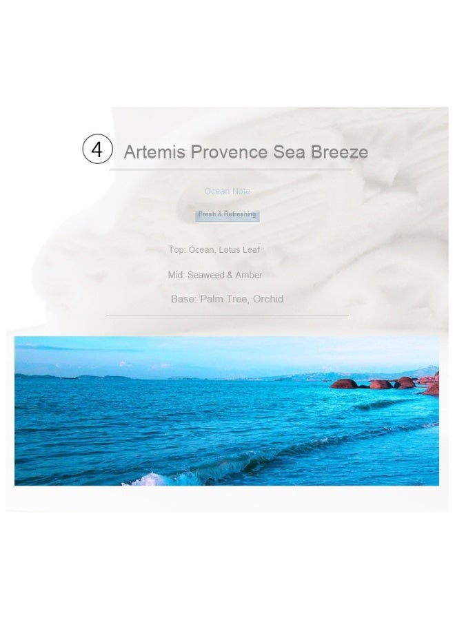 آنا تمثال زخرفي منزلي عطر عشبي مكون من الشمع الخشبي - Image 5