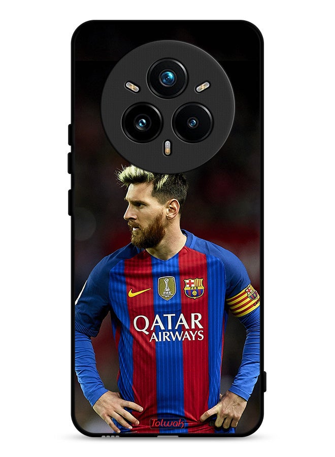 Tolwak Realme 14 Pro 5G Protective Case Cover Messi Barcelona