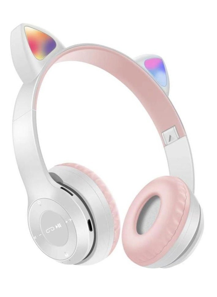 MZ 47 Light Cat Wireless Over-Ear Headphones  & Stereo Sound - Image 2