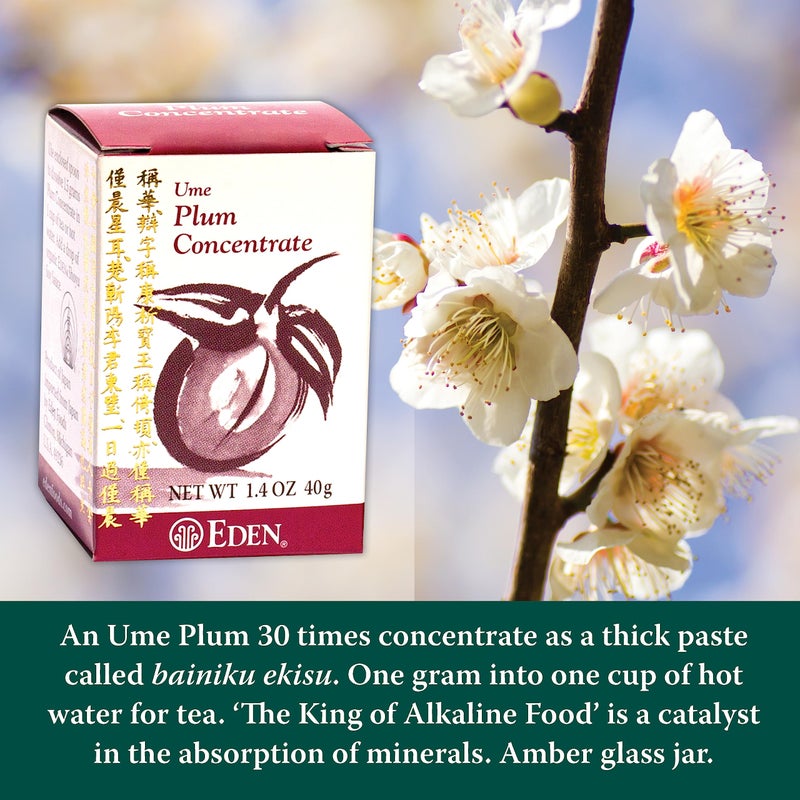 Eden Ume Plum Concentrate, 1.4 oz, Bainiku Ekisu - Image 5